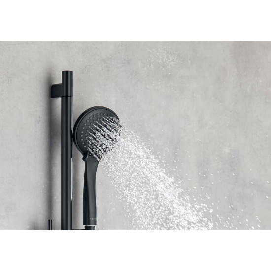 Душевой набор AQUATEK Вега AQ2010MB матовый чёрный