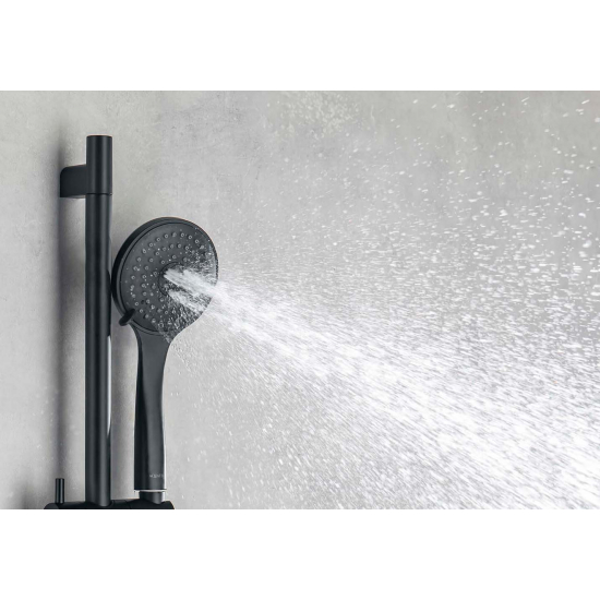 Душевой набор AQUATEK Вега AQ2010MB матовый чёрный