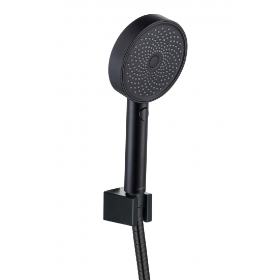 Душевой набор AQUATEK Вега AQ2030MB матовый чёрный