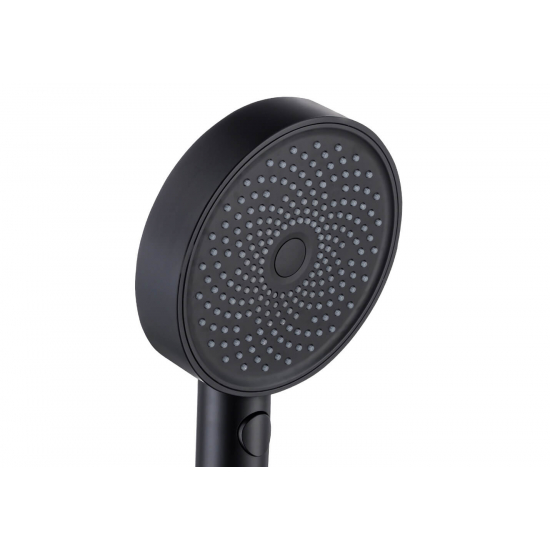 Душевой набор AQUATEK Вега AQ2030MB матовый чёрный