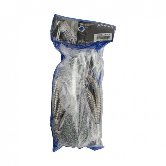 Душевой набор BRIMIX 6006 лейка, шланг, кронштейн