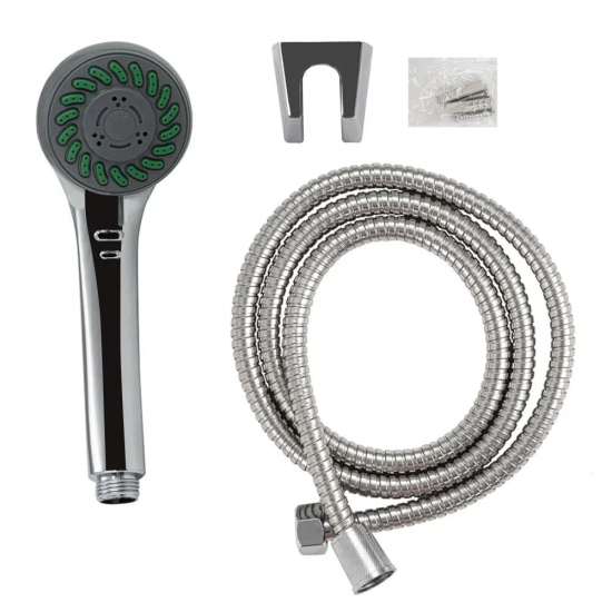 Душевой набор GFMARK 3006 лейка, шланг, кронштейн, 3 режима
