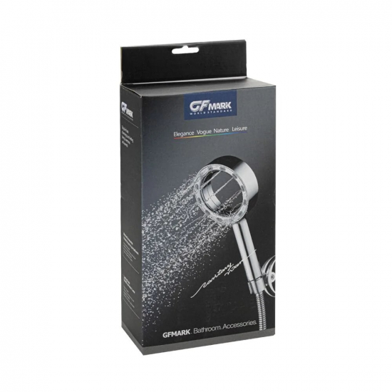 Душевой набор GFMARK 60001 лейка, шланг, кронштейн, 3 режима