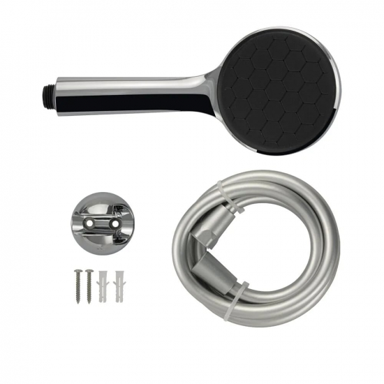 Душевой набор GFMARK 6003 хром, лейка, шланг, кронштейн