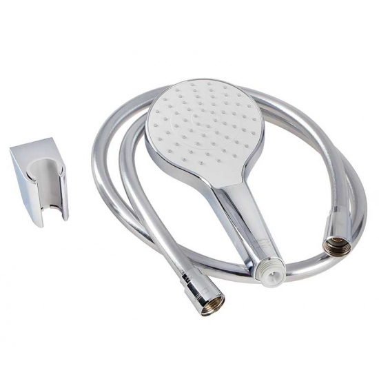 Душевой набор HANSGROHE Croma Select S 26420400, белый, хром