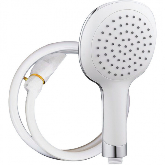 Душевой набор KAISER DN-045 белый, лейка, шланг, без держателя 