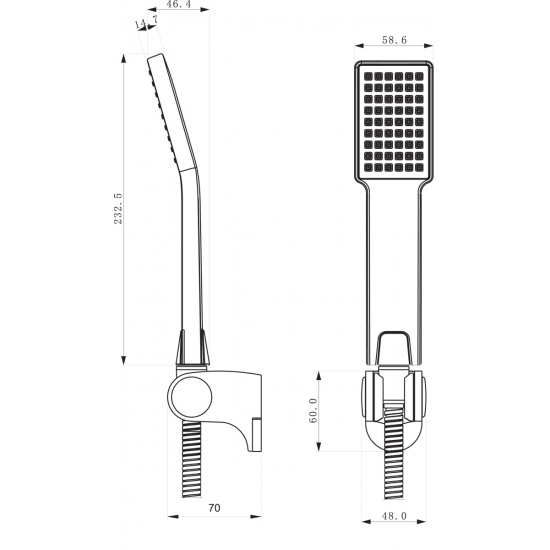 Душевой набор LEMARK LM0802C