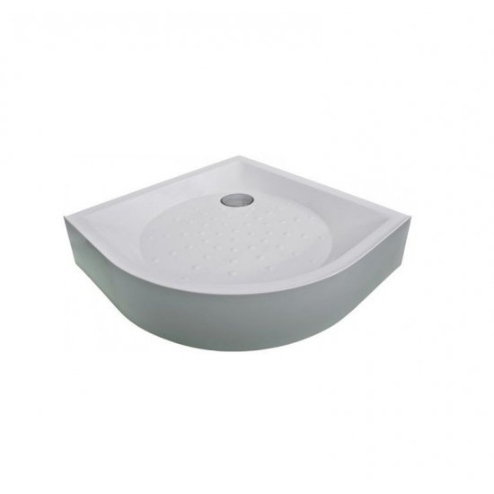 Душевой поддон 1МАРКА Bella полукруглый 90x90 АБС-пластик