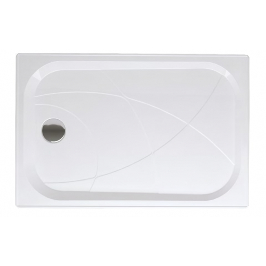 Душевой поддон 1МАРКА Freya NEW с панелями прямоугольный 120x80 АБС-пластик