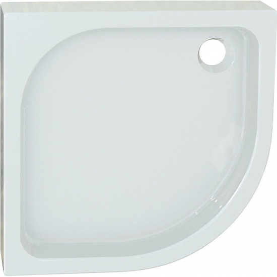 Душевой поддон АКВАТЕК 90x90 литьевой мрамор, четверть круга