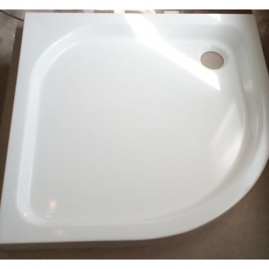 Душевой поддон АКВАТЕК 90x90 литьевой мрамор, четверть круга