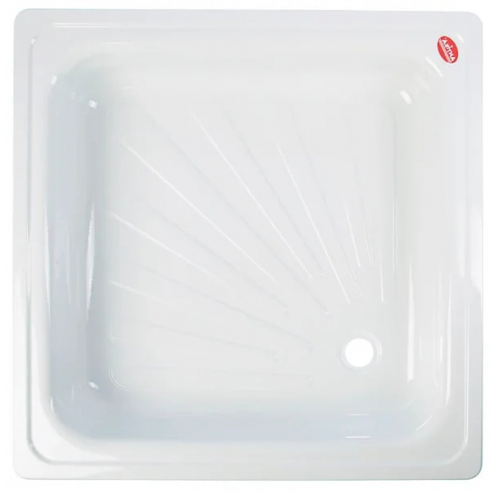 Душевой поддон АНТИКА 80x80x15 сталь, квадрат