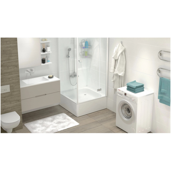 Душевой поддон АНТИКА 80x80x15 сталь, квадрат