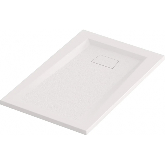 Душевой поддон BAS Good Door Атриум 120x90 литьевой мрамор, белый (без слива / ножек / экрана)