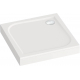 Душевой поддон BAS Good Door Квадро 100x100 литьевой мрамор, белый (без слива / ножек / экрана)