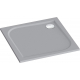 Душевой поддон BAS Good Door Квадро 90x90 литьевой мрамор, серый (без слива / ножек / экрана)