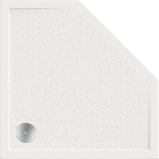 Душевой поддон BAS Good Door Пента 90x90 литьевой мрамор, белый (без слива / ножек / экрана)