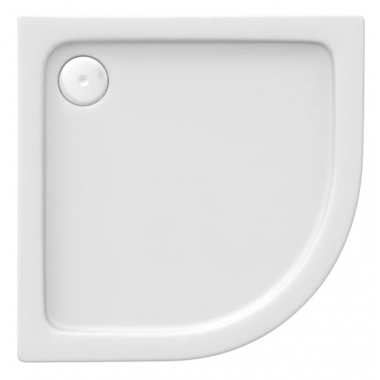 Душевой поддон BAS Good Door Раунд R 100x100  акрил, слив в комплекте