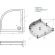 Душевой поддон BAS Good Door Раунд R 100x100  акрил, слив в комплекте