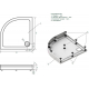 Душевой поддон BAS Good Door Раунд R 90x90  акрил, слив в комплекте