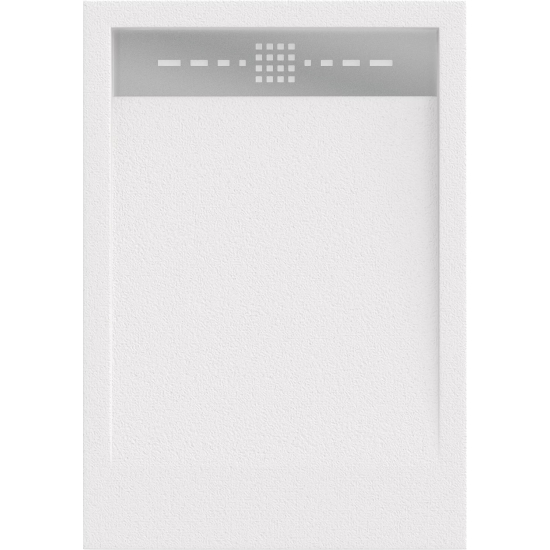 Душевой поддон BAS Good Door Stella 100x70 литьевой мрамор, белый (без слива / ножек / экрана)