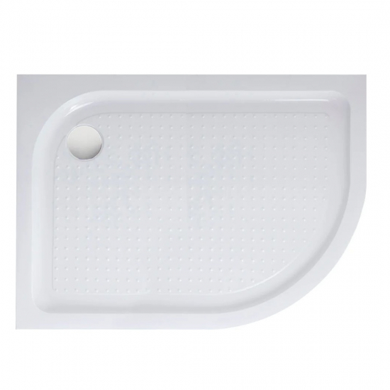 Душевой поддон BELBANGO TRAY-BB-RH-100/80-550-15-W-L 100x80x15 акрил