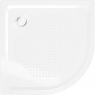 Душевой поддон BLB Corner CC9631001 90x90 сталь, четверть круга