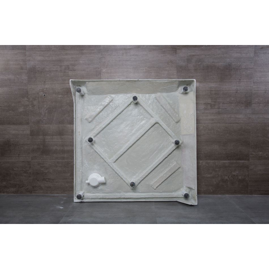 Душевой поддон ERLIT Comfort ER100H 100x100x15 акрил