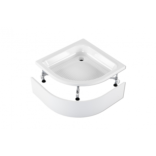 Душевой поддон МЕТАКАМ Classic S 90x90x30 акрил, (каркас+экран)