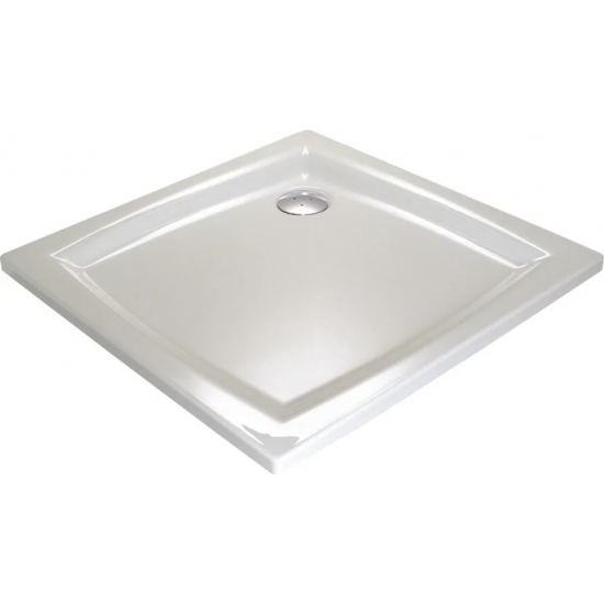 Душевой поддон RAVAK Galaxy Perseus-100 EX стеклопластик, с сифоном 