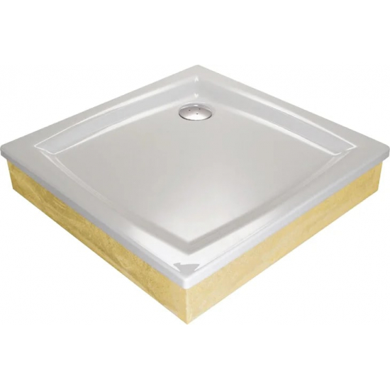 Душевой поддон RAVAK Galaxy Perseus-100 EX стеклопластик, с сифоном 