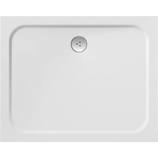 Душевой поддон RAVAK Galaxy Pro Chrome Gigant Pro 100х80 литьевой мрамор, с сифоном 