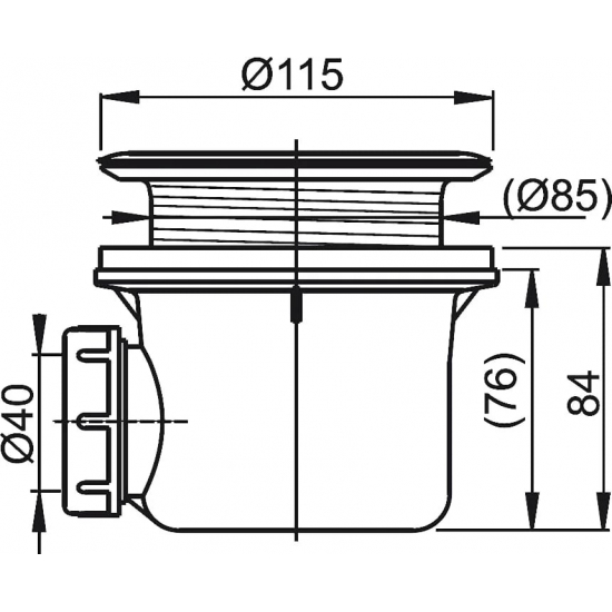 Душевой поддон RAVAK Galaxy Pro Chrome Gigant Pro 100х80 литьевой мрамор, с сифоном 