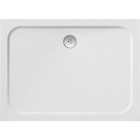 Душевой поддон RAVAK Galaxy Pro Chrome Gigant Pro 110х80 литьевой мрамор, с сифоном 