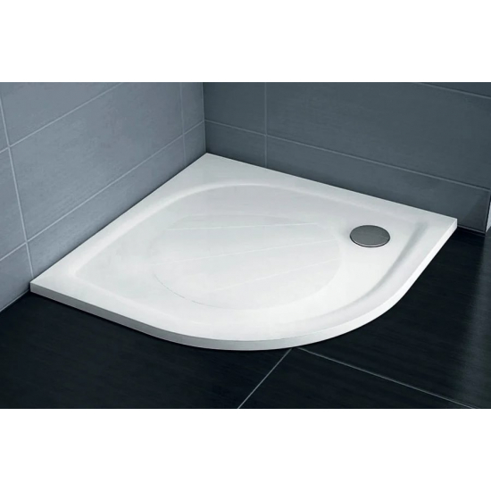 Душевой поддон RAVAK Galaxy Pro Elipso Pro-90 литьевой мрамор, с сифоном