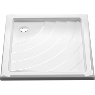 Душевой поддон RAVAK Kaskada Angela-80 EX стеклопластик, с сифоном