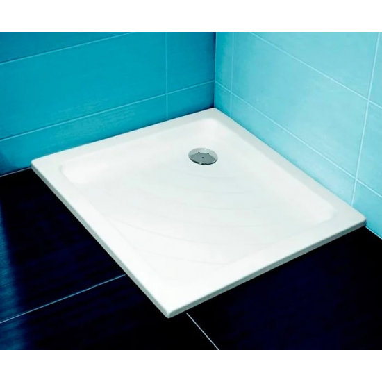 Душевой поддон RAVAK Kaskada Angela-80 LA стеклопластик, с сифоном