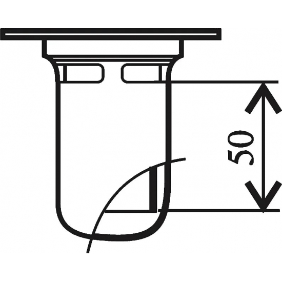 Душевой поддон RAVAK Kaskada Ronda-90 EX стеклопластик, с сифоном