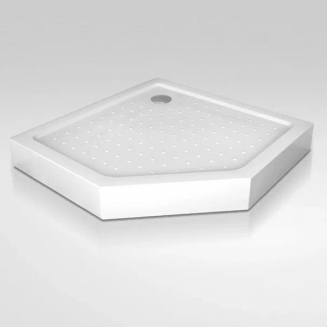 Душевой поддон RGW Acryl LUX/TN-TR 90x90 акрил, литой экран