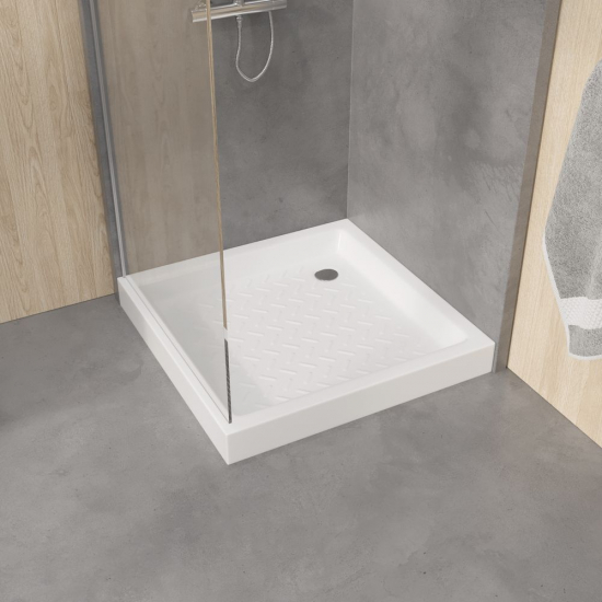 Душевой поддон RGW CR 70x70 керамический, белый