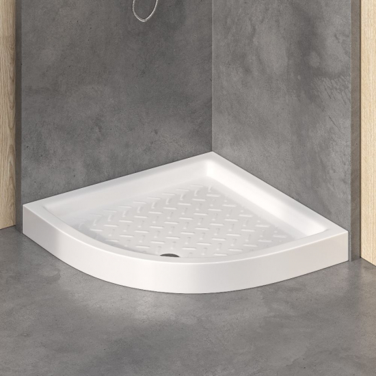 Душевой поддон RGW CR/R 80x80 керамический, белый