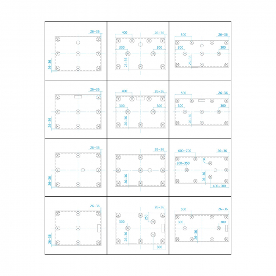 Душевой поддон RGW GWS-21 90x100 литьевой мрамор