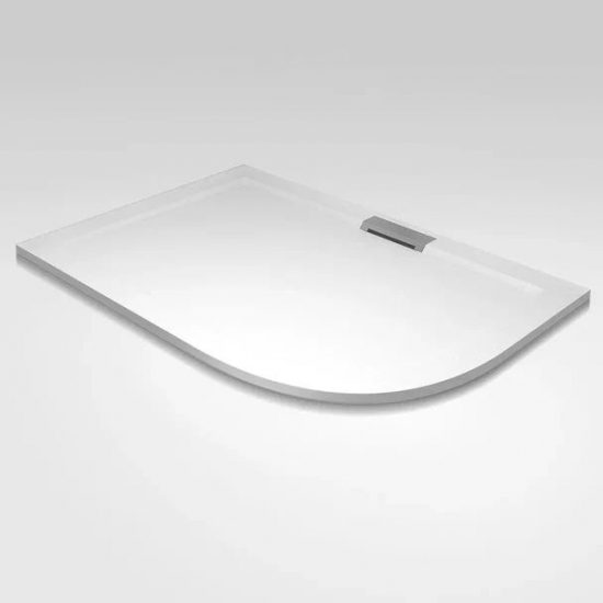 Душевой поддон RGW GWS-41L 80x120 литьевой мрамор, левосторонний