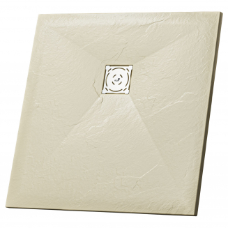 Душевой поддон RGW Stone Tray ST-Be 90x90 искусственный камень, бежевый