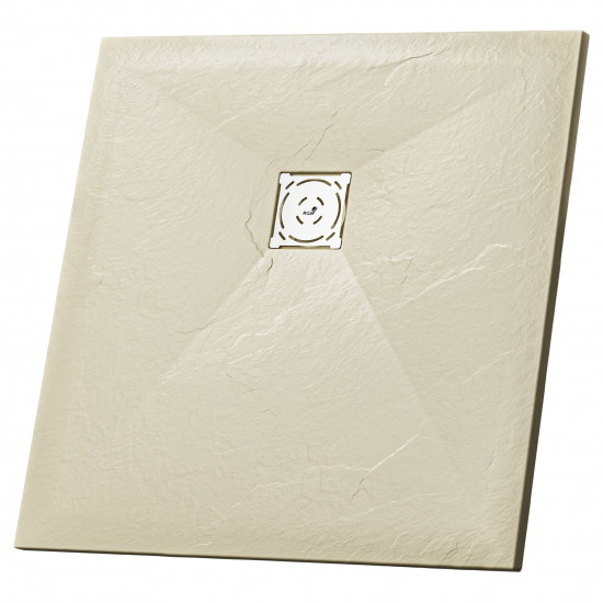 Душевой поддон RGW Stone Tray ST-Be 90x90 искусственный камень, бежевый