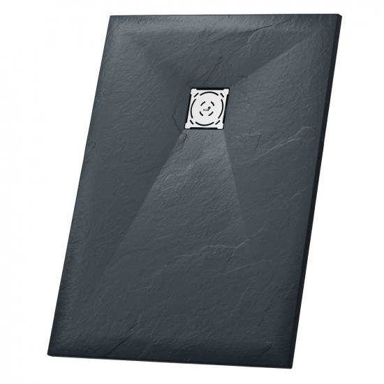 Душевой поддон RGW Stone Tray ST-G 70x170 искусственный камень, графит