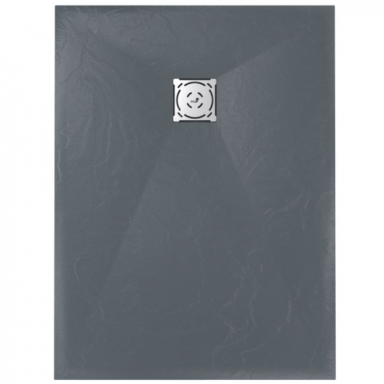 Душевой поддон RGW Stone Tray ST-G 80x160 искусственный камень, графит