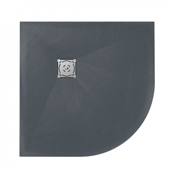 Душевой поддон RGW Stone Tray ST/R-G 90x90 искусственный камень, графит