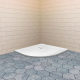 Душевой поддон RGW Stone Tray ST/R-W 90x90 искусственный камень, белый