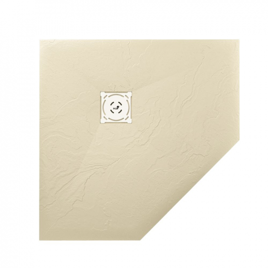 Душевой поддон RGW Stone Tray ST/T-Be 90x90 искусственный камень, бежевый